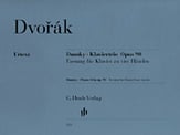 Dumky Piano Trio, Op. 90 piano sheet music cover